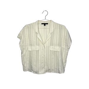 Andrew Marc Marc New York Button Up Blouse